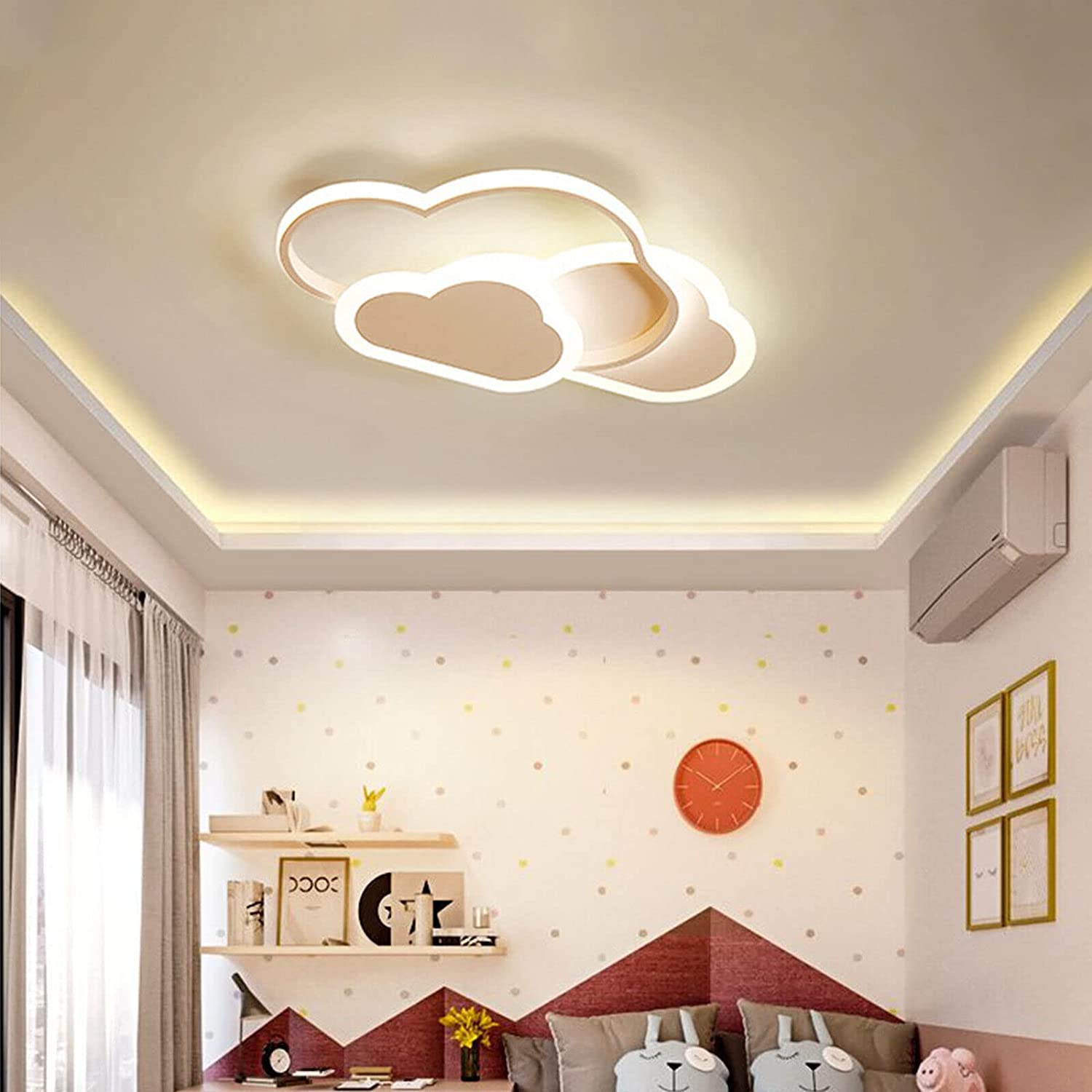 CNCEST LED Deckenlampe Kinderzimmer Traum Wolke Deckenlampe Acryl Wolke Lampe