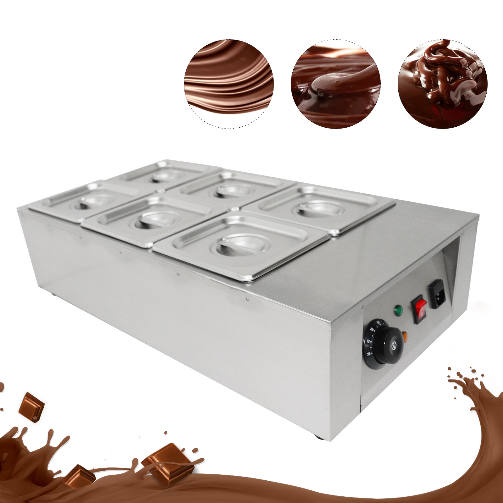 Schokoladenkocher mit Temperaturregelung 0~80 ℃ 