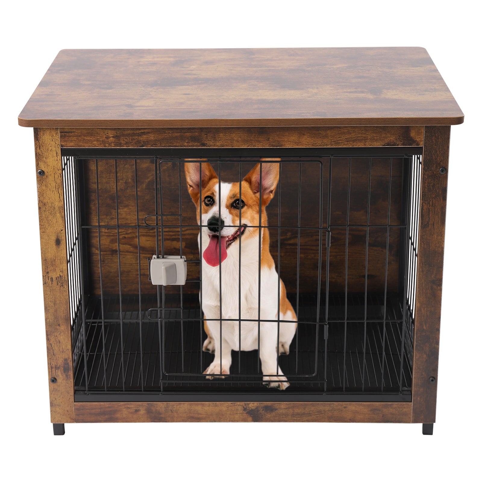 Hundebox-Bausatz mit Tischplatte und 2 Türen