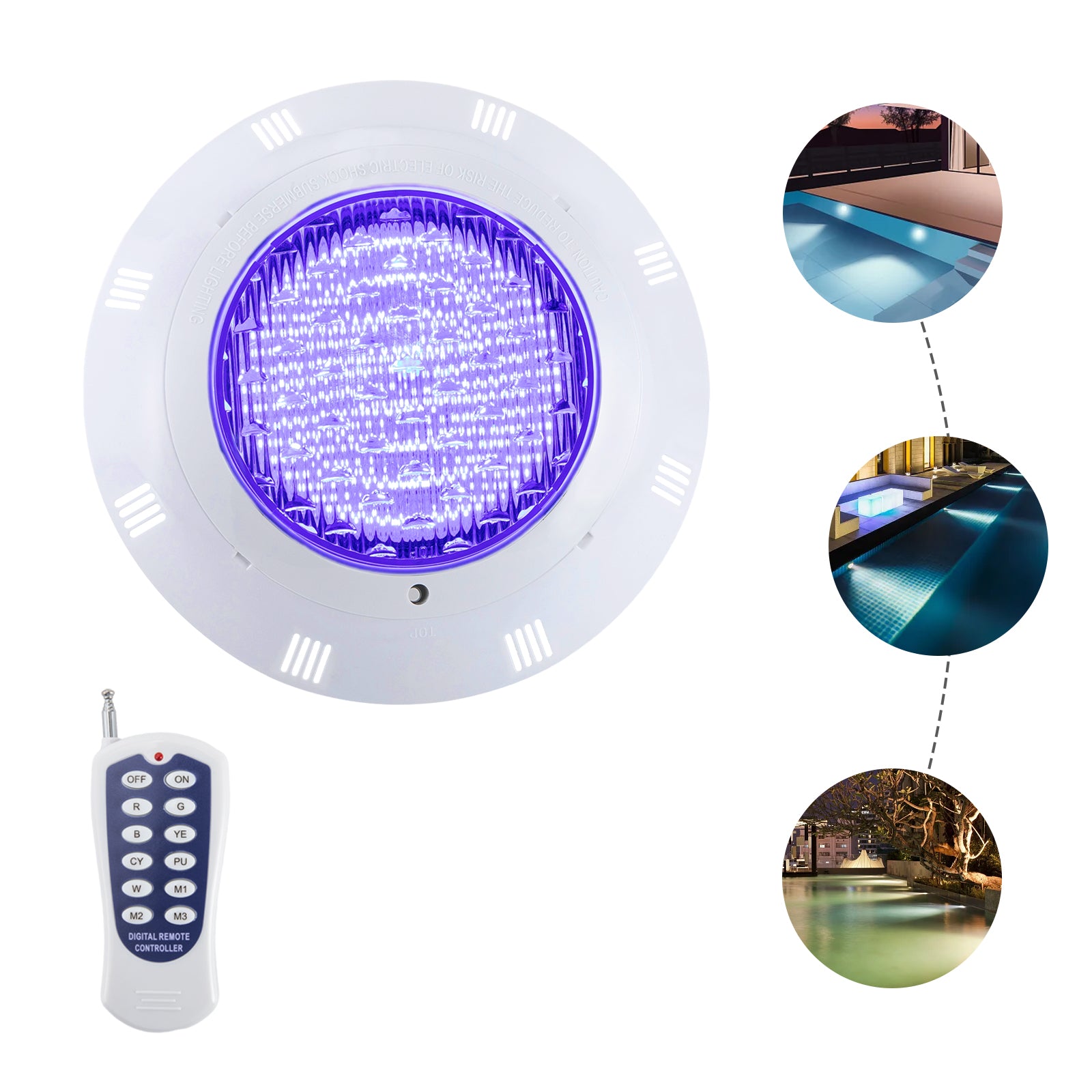 36W LED Strahler Poollicht RGB Pool Schwimmbad Beleuchtung