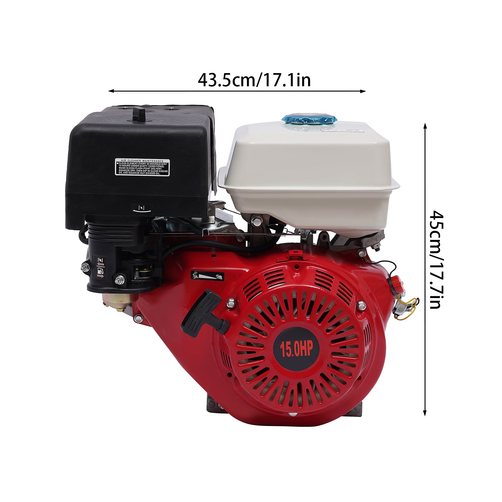 4-Takt 420CC 9.7 KW 15 PS Benzinmotor Standmotor Kartmotor