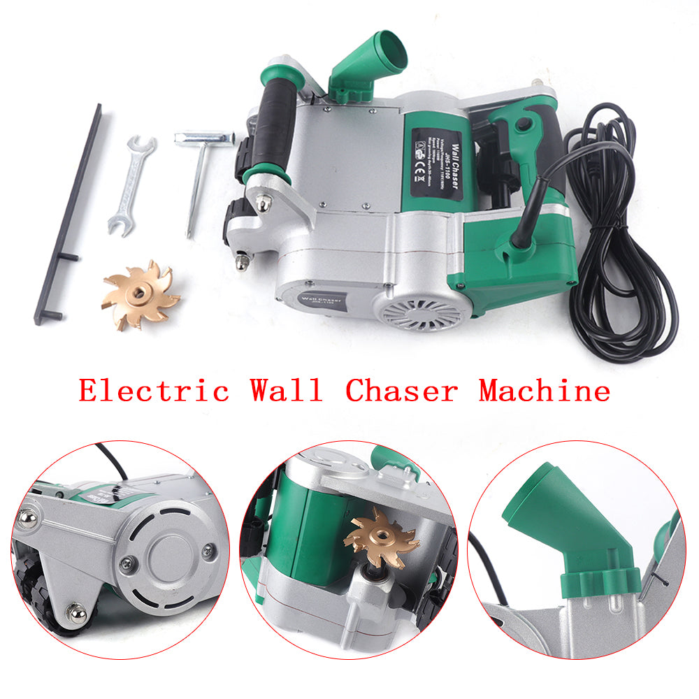 Electric Wall Chaser Machine Concrete Cutter Notcher Groove Cutting Machine