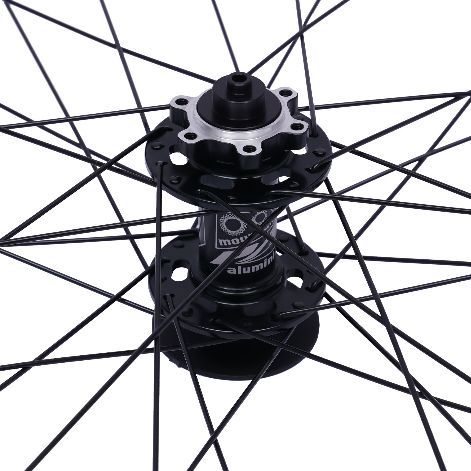 MTB-Laufradsatz 29 Zoll, Alu-Felge Scheibenbremse  Schnellspanner Vorderrad Hinterrad schwarz Fahrrad Laufradsatz
