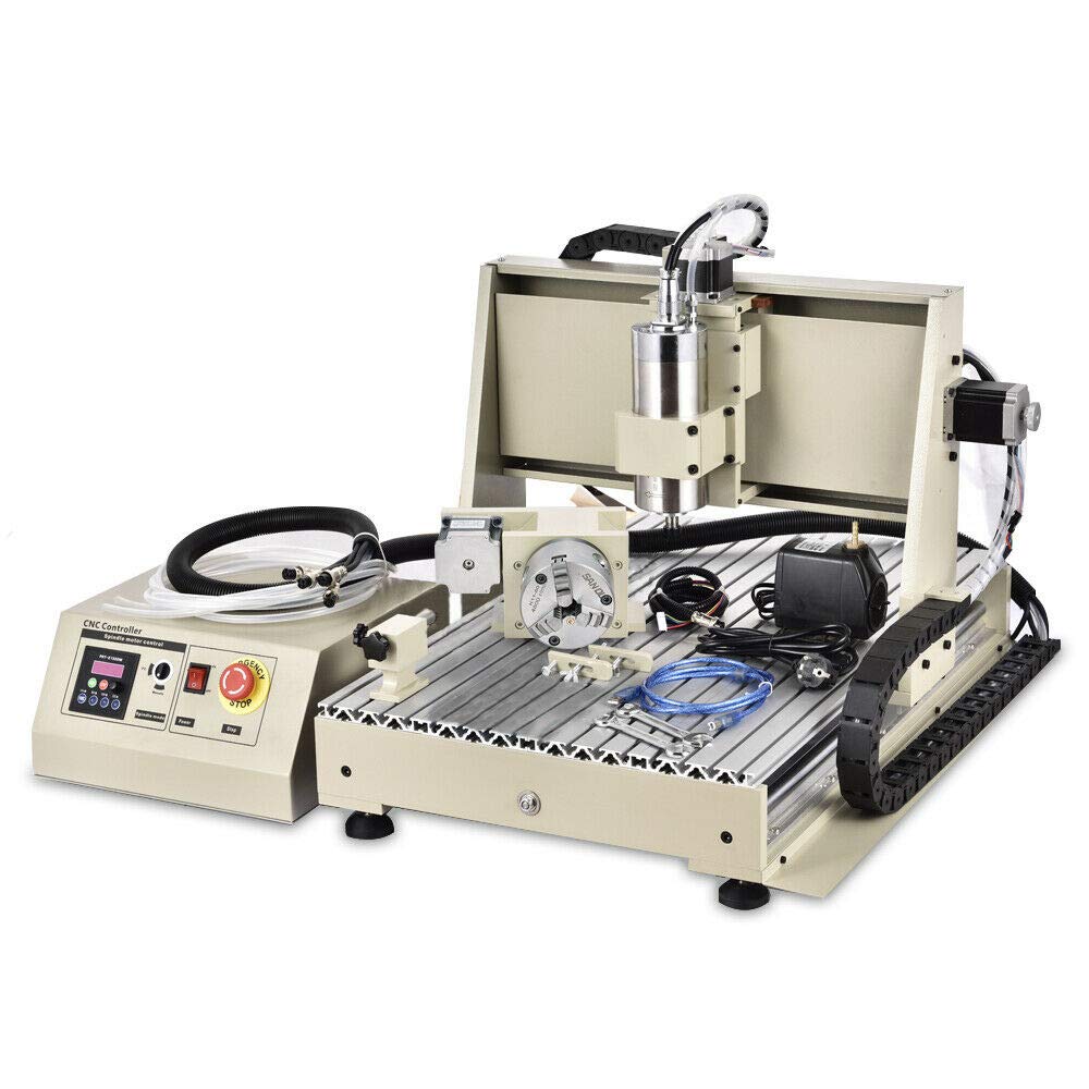 1.5KW 4-Achsen 6040 Engraver Graviermaschine Fräser Fräsmaschine 3D-Schneidemaschine USB