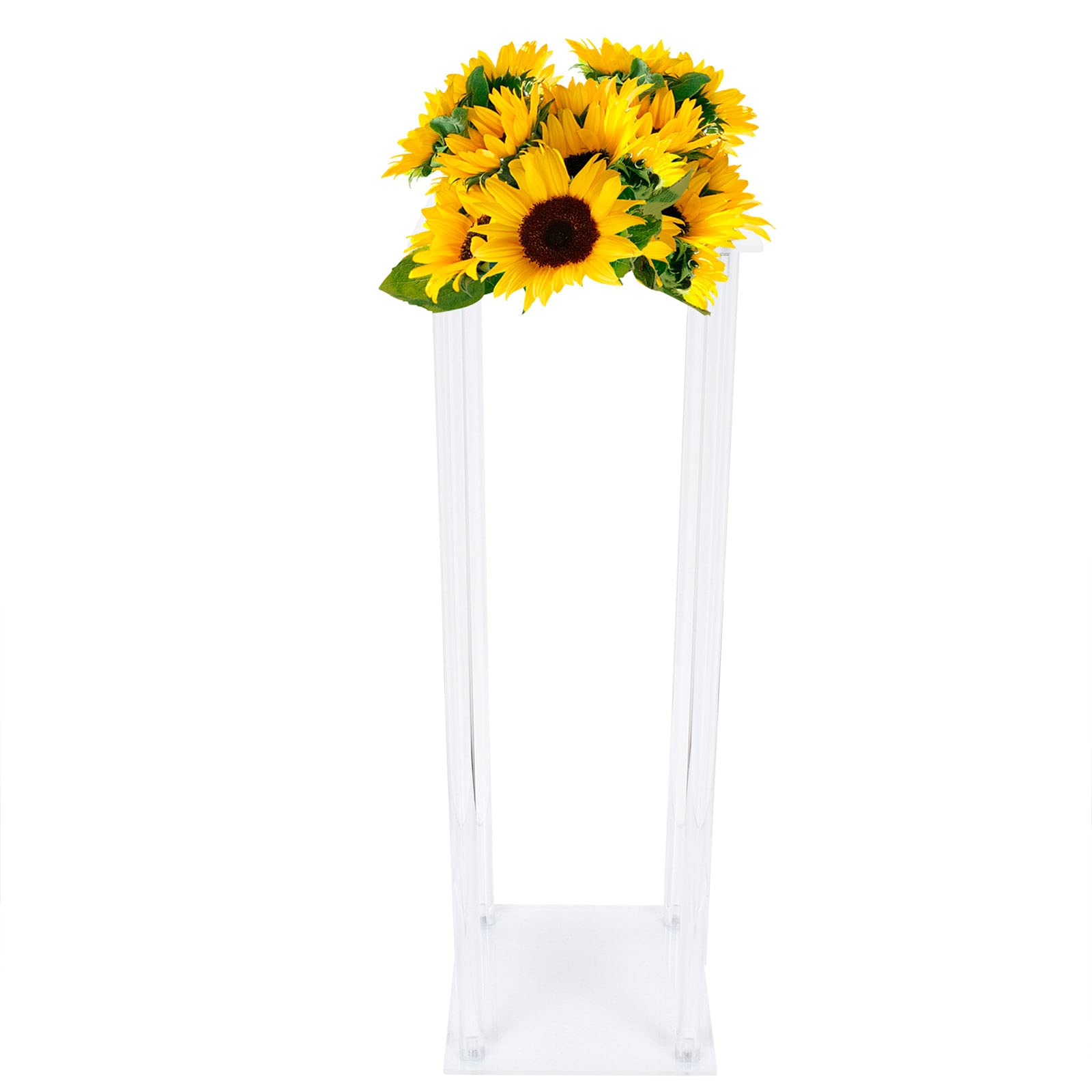 Acryl Blumenständer Metall Vase Stand 
