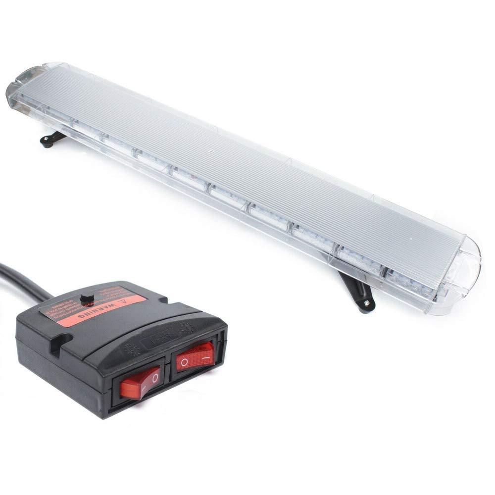 CNCEST 51" 96 LED Strobe Light Bar Beacon Warning Lamp Flashing lamp