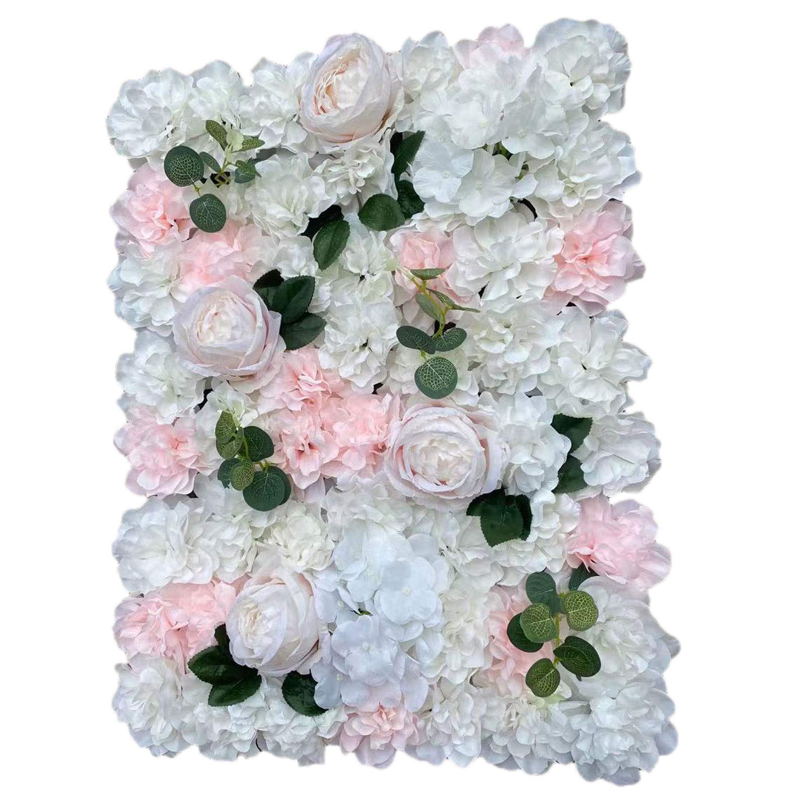 12 Stck Künstliche Blumenwand 40x60cm Seidenblume Hintergrund