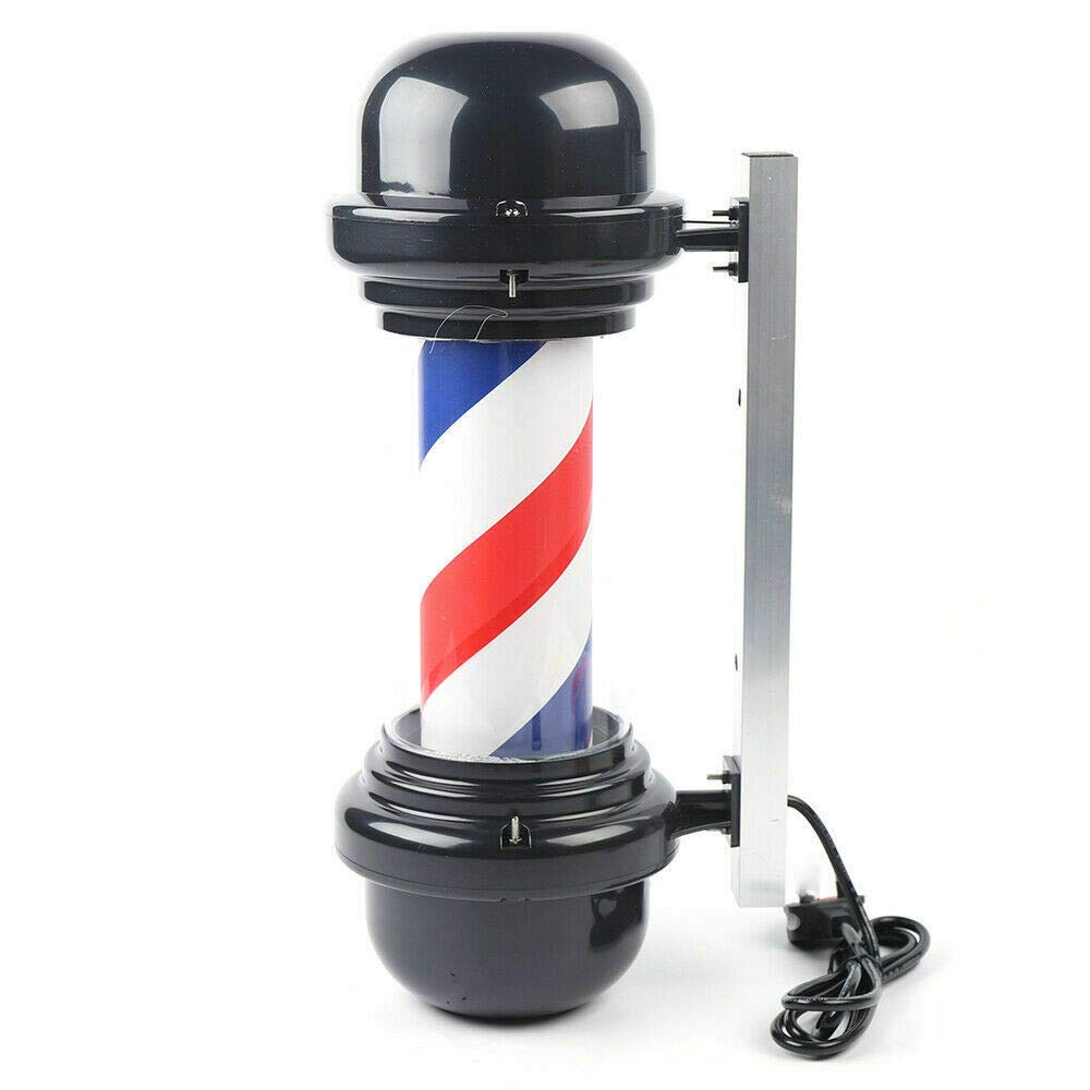 Barbierstab Leuchtkugel 20 inch Outdoor-Barber-Pole 