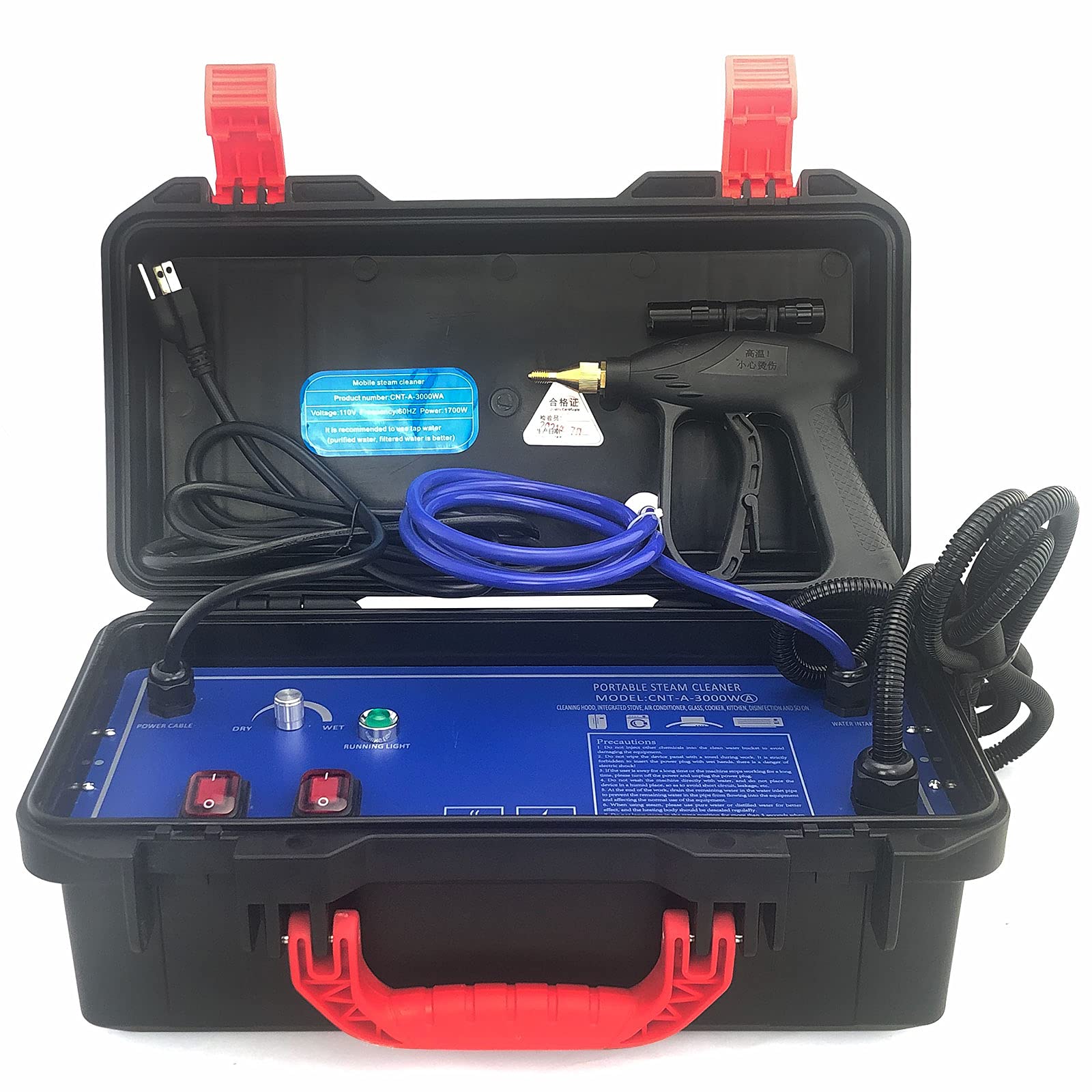 High Pressure Steam Cleaner Mobile Cleaning Machine