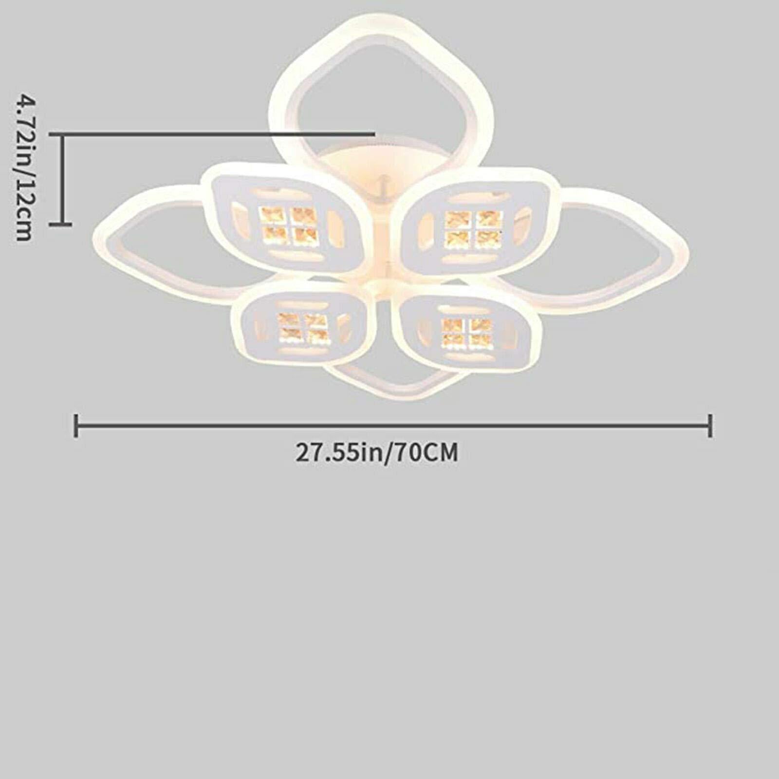 Modern Lotus Flower Petal Lamp Unique Chandelier 