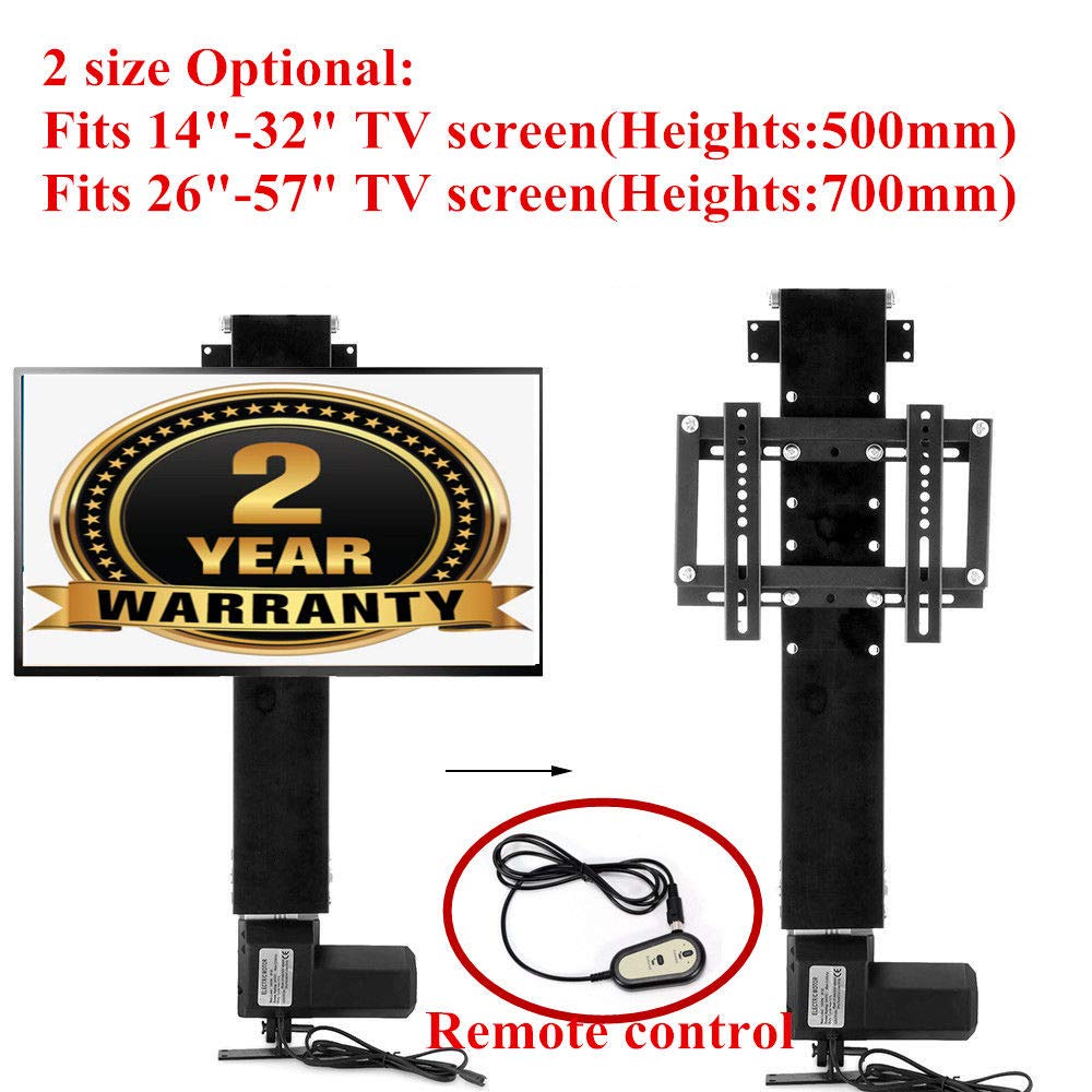 700 mm für 26"-57" -Fernseher LCD-Fernseher mit Motor TV-Hebebügel