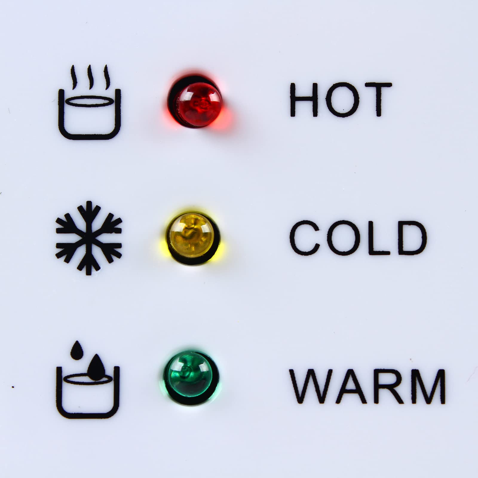 Elektrischer Spender für Warm- und Kaltwasserkühler für das Büro zu Hause, 220 V, zwei Farben, schnelle Kühlung (weiß)