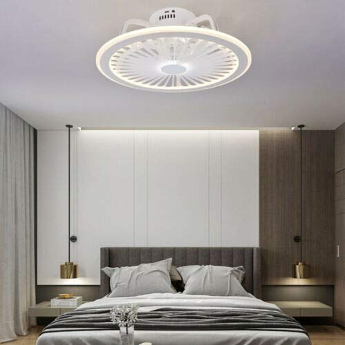Deckenventilator mit Beleuchtung 18.5‘’ Wohnzimmer Fan Lüfterlicht
