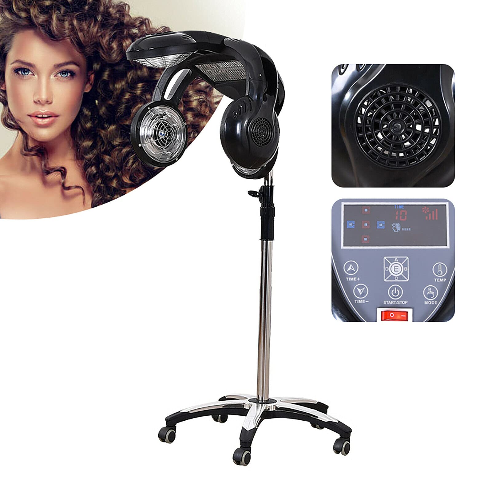 Haarbehandlung Heizung Styling Friseur, Automatische Dauerwelle, Temperatur einstellbar