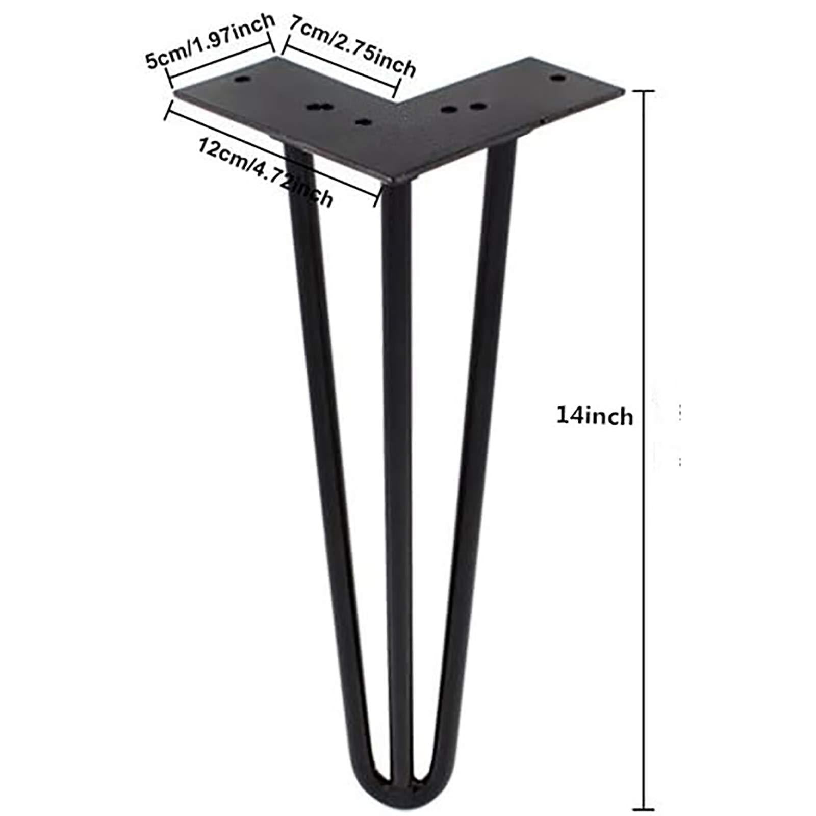 Size of the table legs