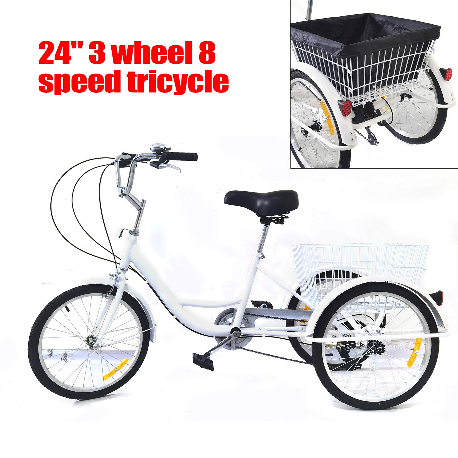 20 Zoll Dreirad mit 3 Rädern
