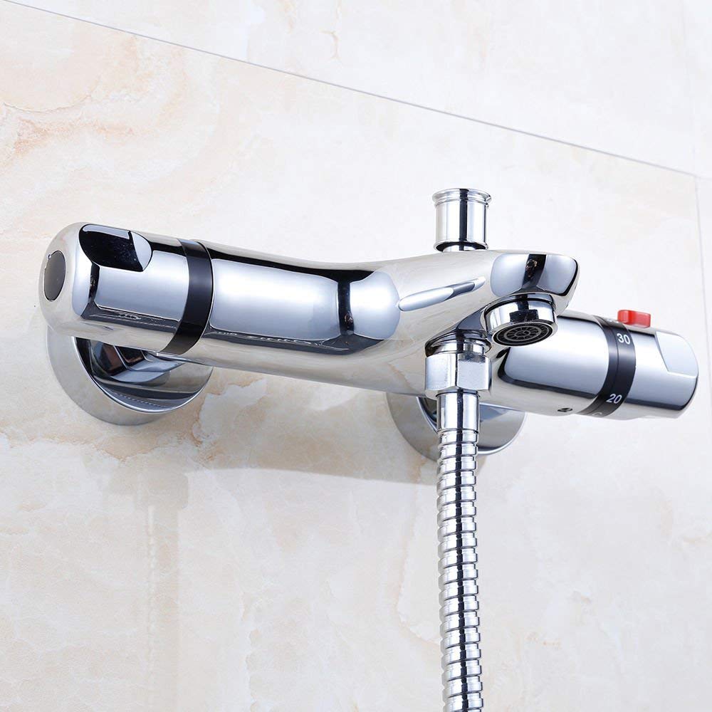 Duschthermostat Details zu Wannenarmatur Thermostat Bade Thermostat-Brausebatterie