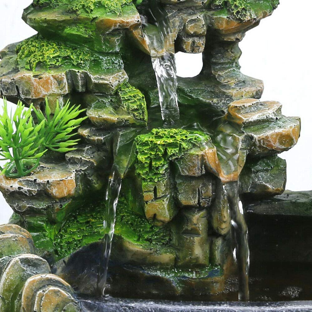Tischbrunnen mit Wasserfall