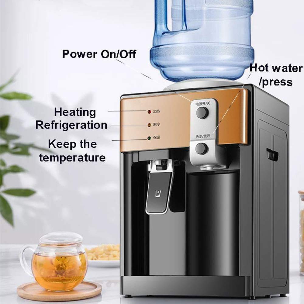 lektrische Desktop Wasserspender mit Innenbehälter Zähler-Kaltwasserkühler
