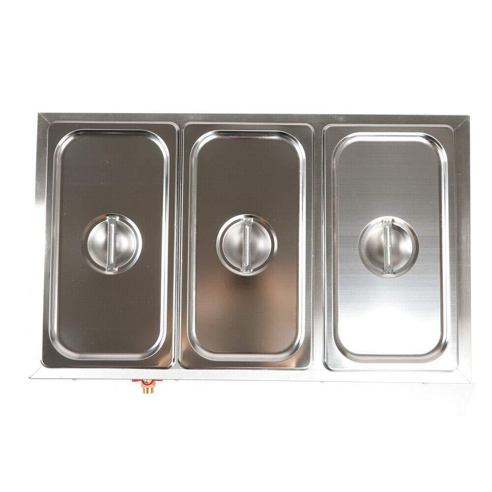 Commercial food warmer electric buffet service catering stainless steel
