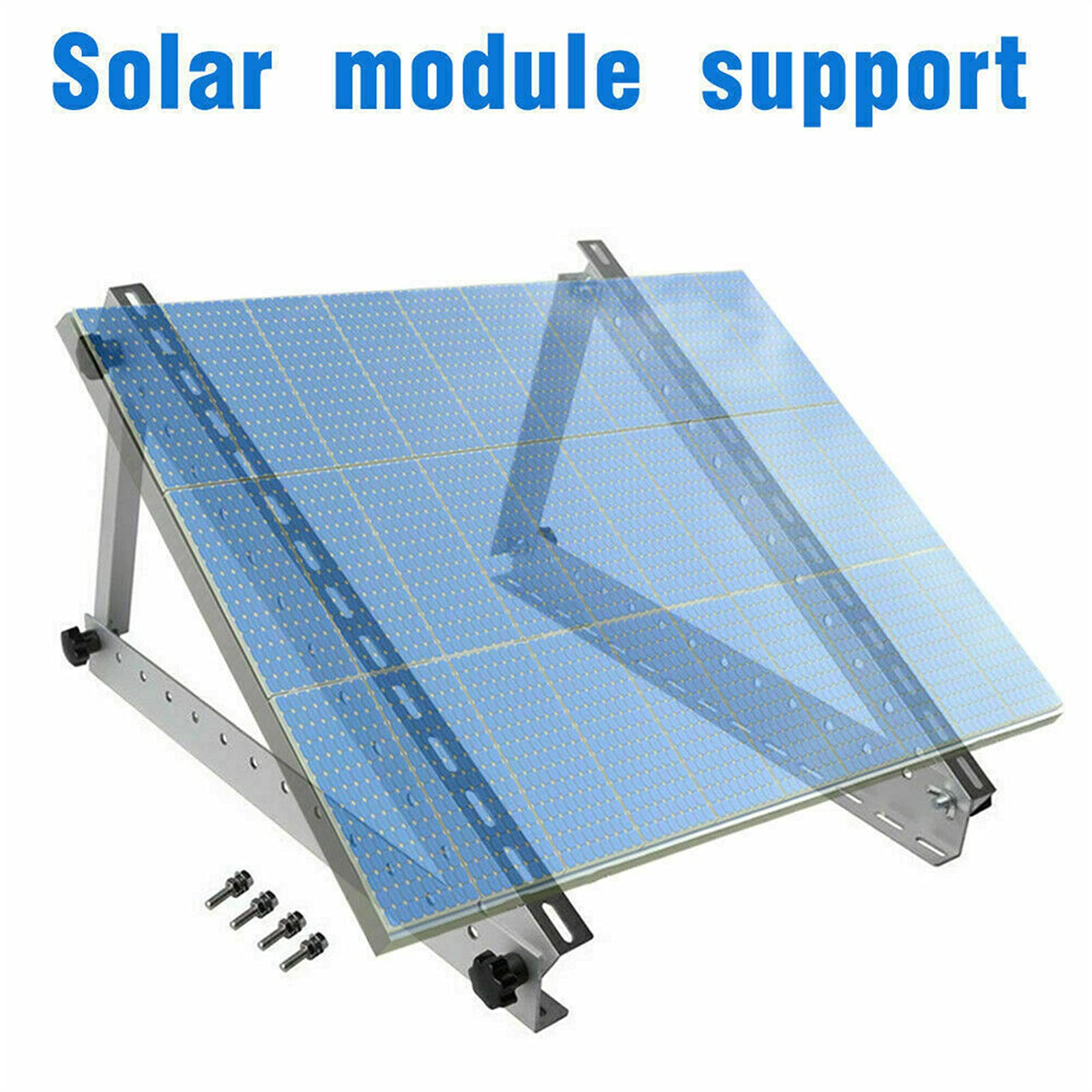 Solarbetriebene Halterung verstellbare 556 mm Halterung Aluminium