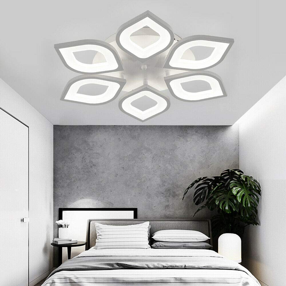6 Köpfe LED Deckenleuchte Moderne Hängelampe Beleuchtung