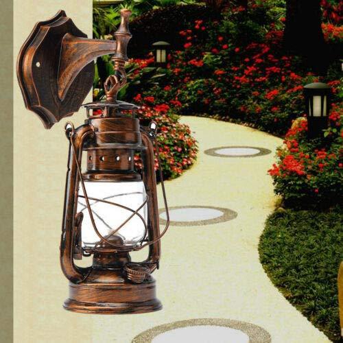 Wall Sconce Lighting Lantern Mounted Light Glass Shade 