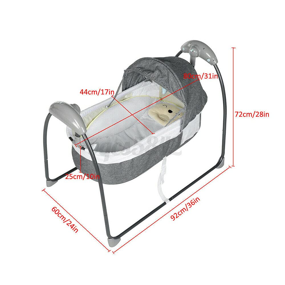 Elektrische Babywippe mit Fernbedienung Automatik 