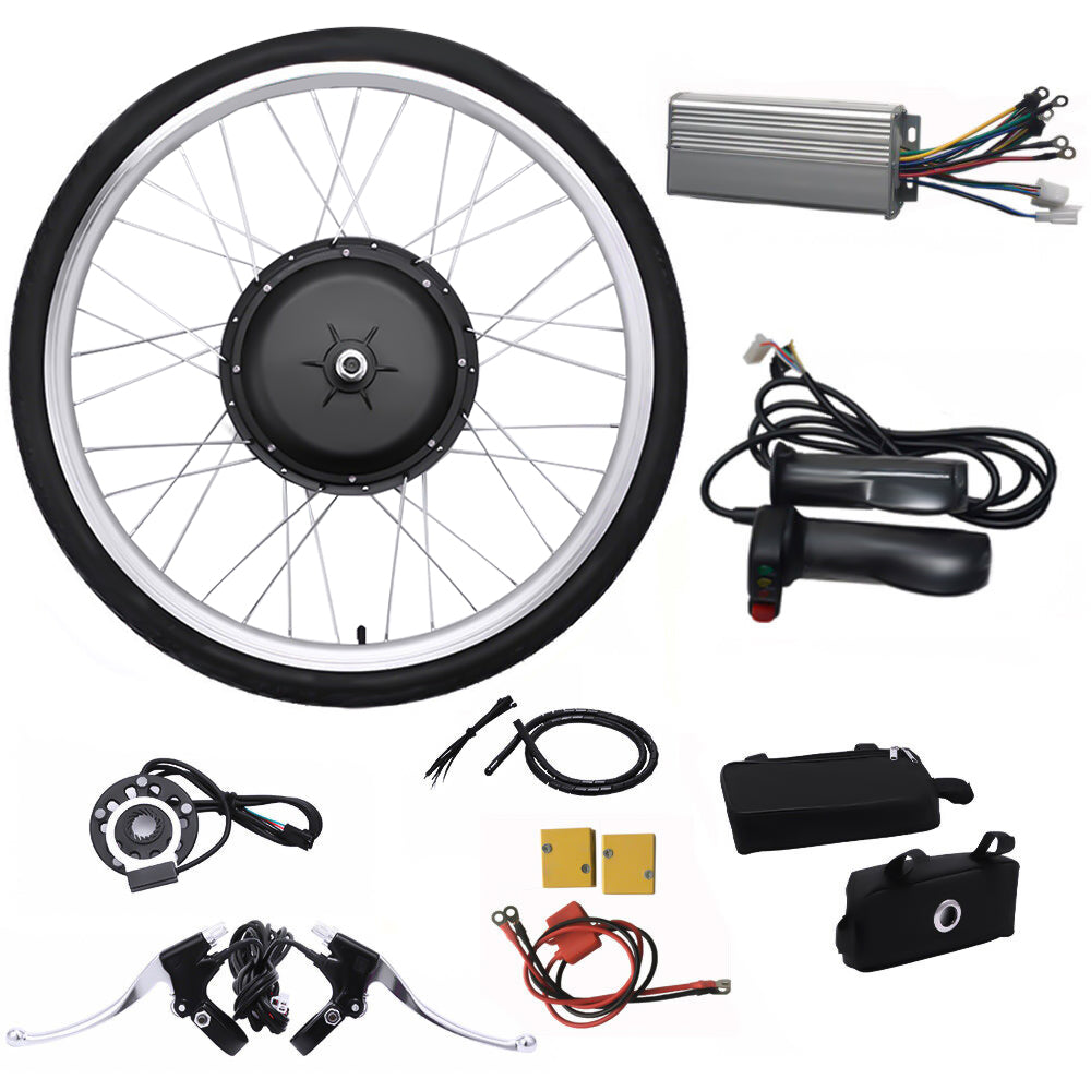26" Elektro-Fahrrad Umbausatz Kit für Vorderrad E-Bike Conversion Kit 36V 250W