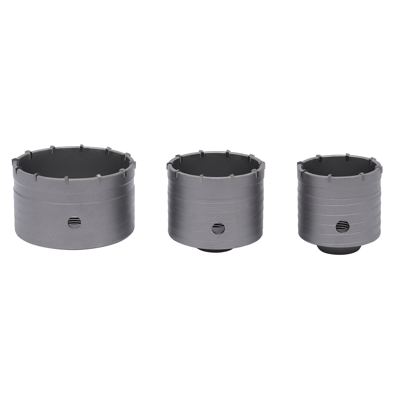 Metall-Sägelochbohrer, 9-Teilig, Hochwertige Legierung, 30-100 mm, Sds Plus-Schaft, Ideal für Betonziegel-Zement-Stein