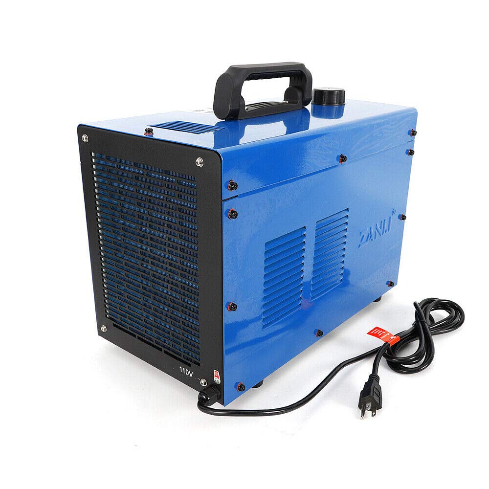 10L 370W Schweißkühlwassertank Wasserkühler Schweissgerät TIG WIG MIG Kühler Wasser Kühlung Blau