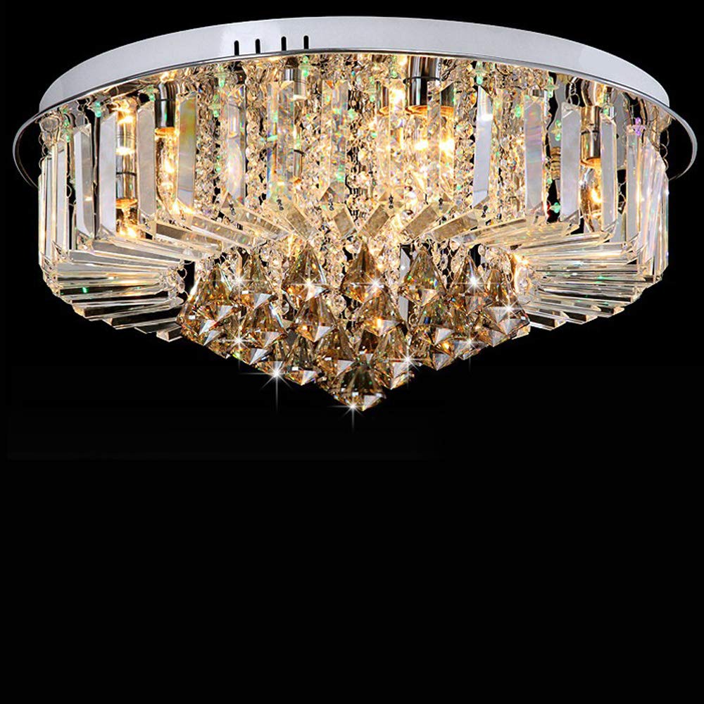 Deckenleuchte, Kristallglas Luxus Europäische LED-Lampe