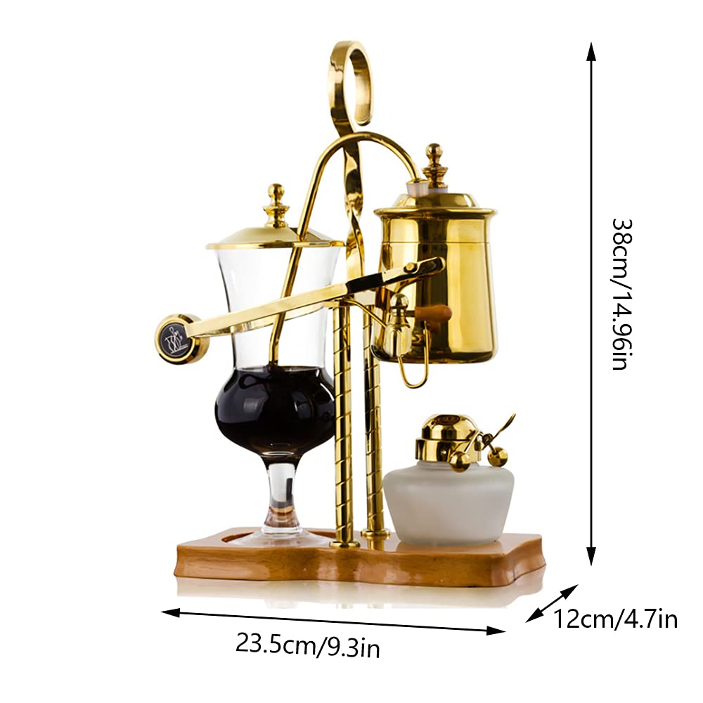 400ml Siphon Kaffeemaschinen-Set Belgische mit Familienbalance VakuumKaffeekanne Dual Zweck