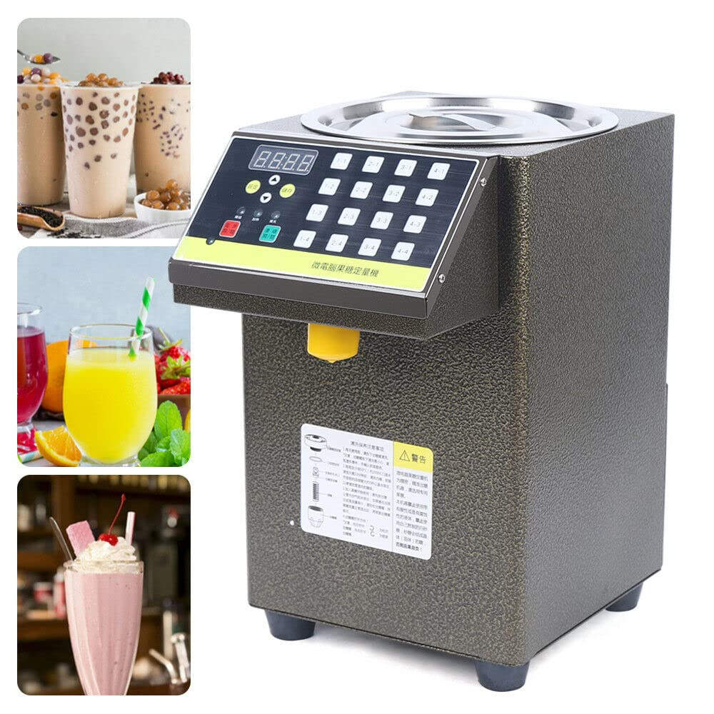 8.5L Automatischer Fruktosespender Bubble Tea Equipment Fructose Quantitative Machine Cafeteria Aid