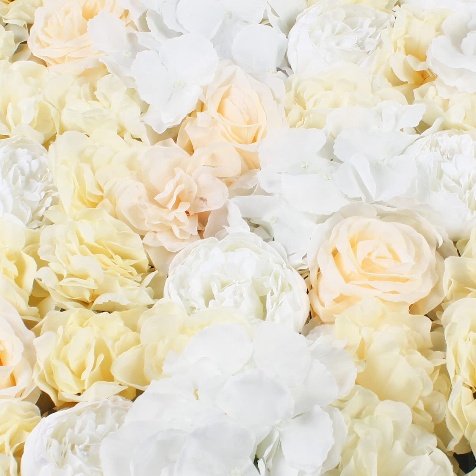 6 x Künstliche Blumenwand Rosenwand Kunstblumen Panel